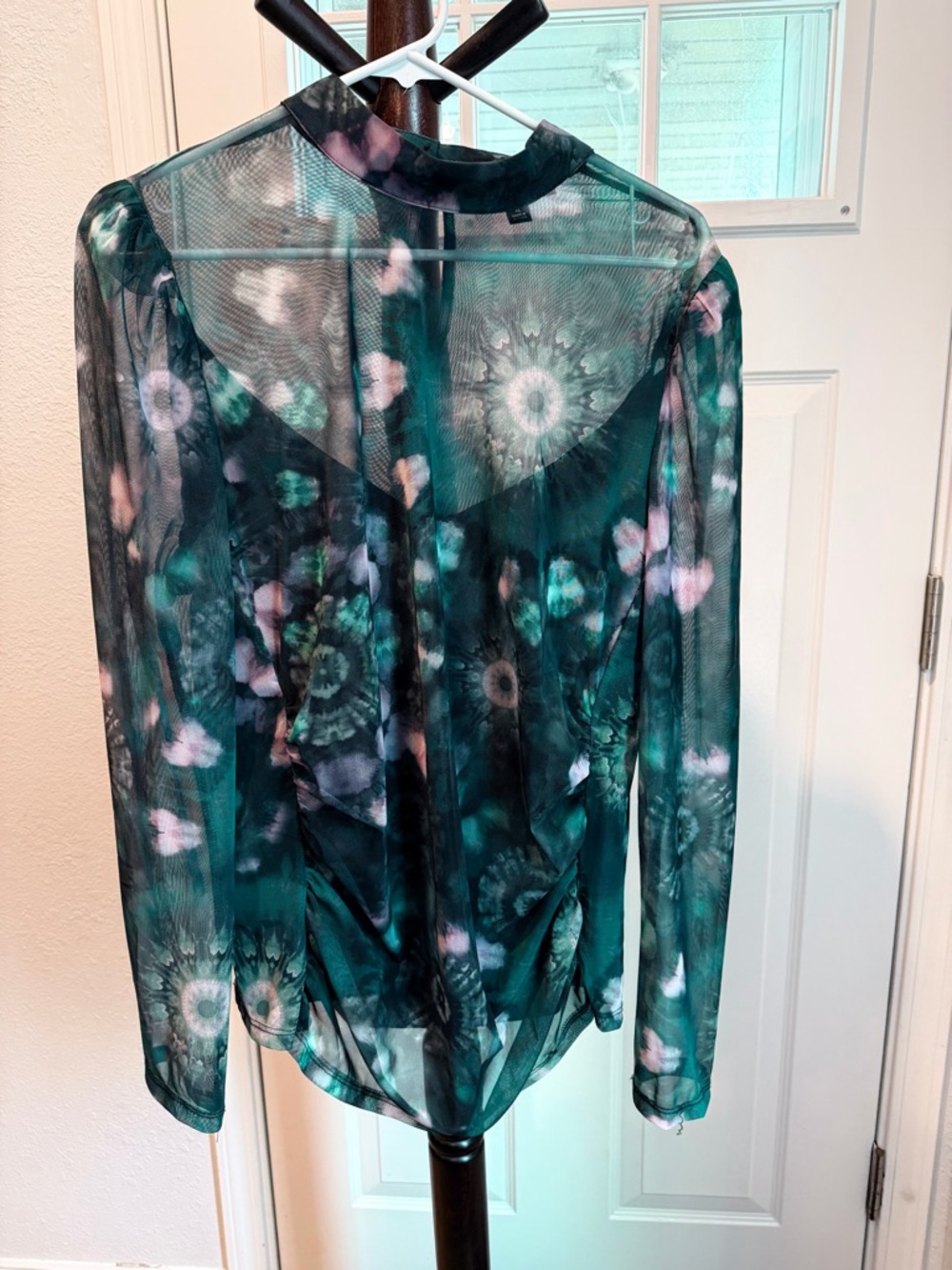 INC International Concepts Sheer Blouse